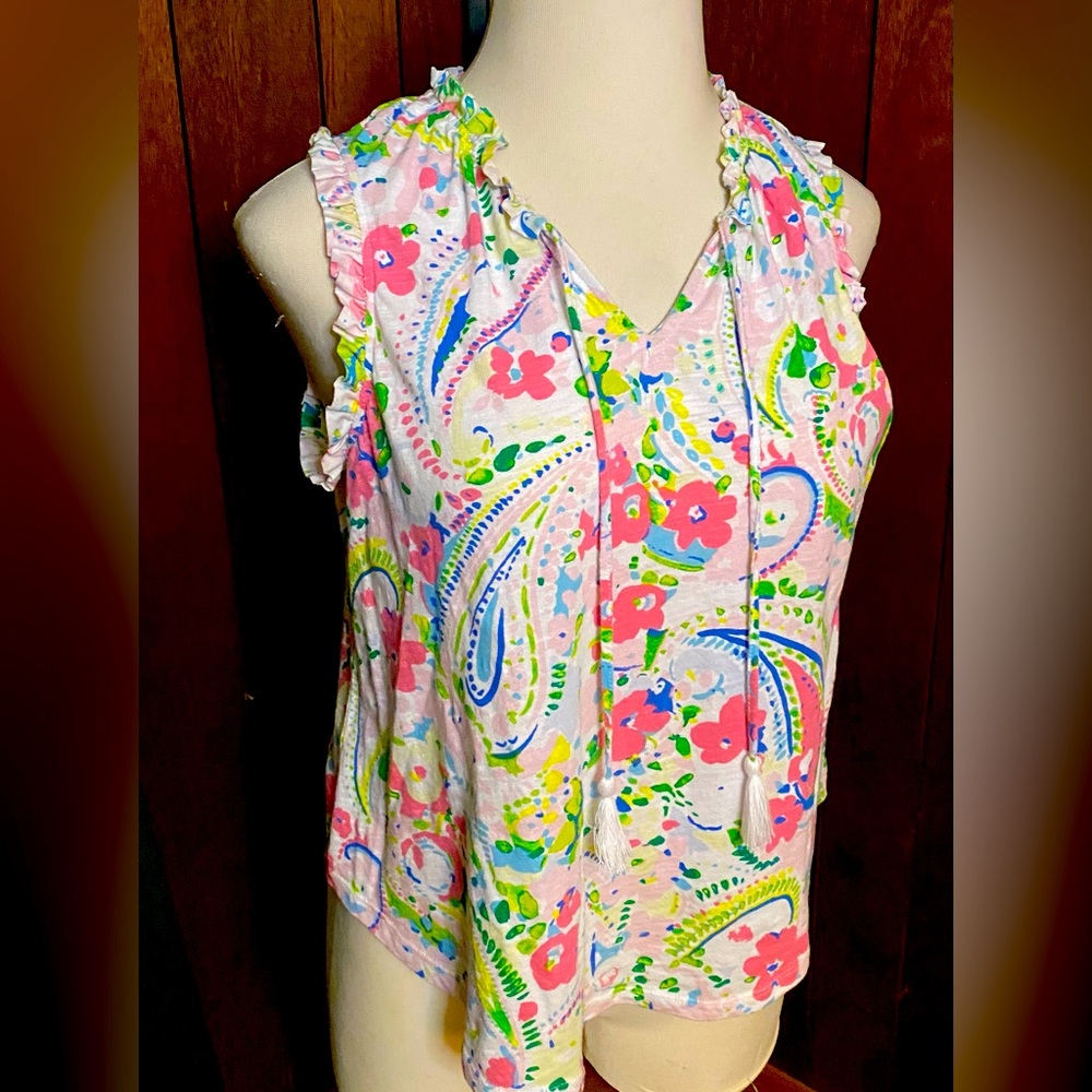 Crown & Ivy Sleeveless Blouse L